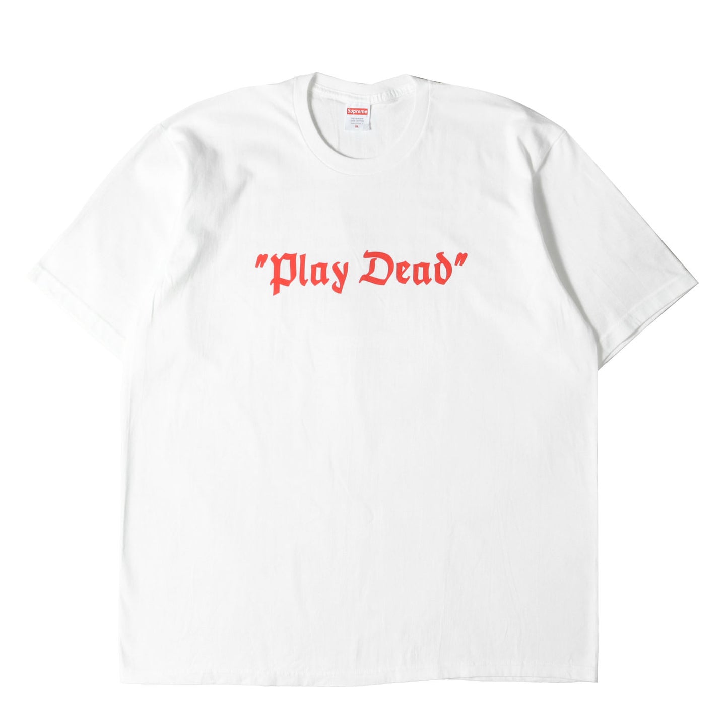 22AW Play Deadロゴ クルーネック Tシャツ(Play Dead Tee)