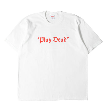 22AW Play Deadロゴ クルーネック Tシャツ(Play Dead Tee)