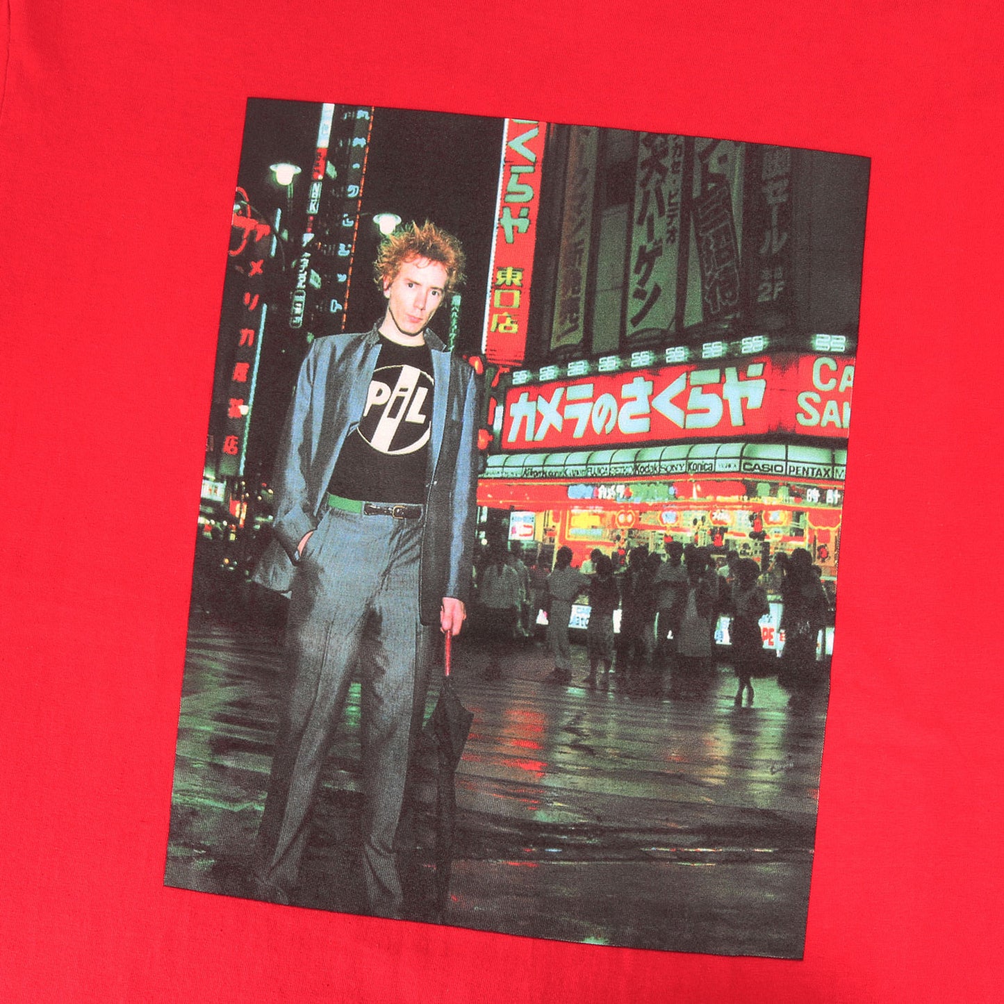 22AW ×PIL ジョン・ライドン フォト Tシャツ(Live In Tokyo Tee)