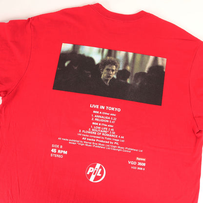 22AW ×PIL ジョン・ライドン フォト Tシャツ(Live In Tokyo Tee)