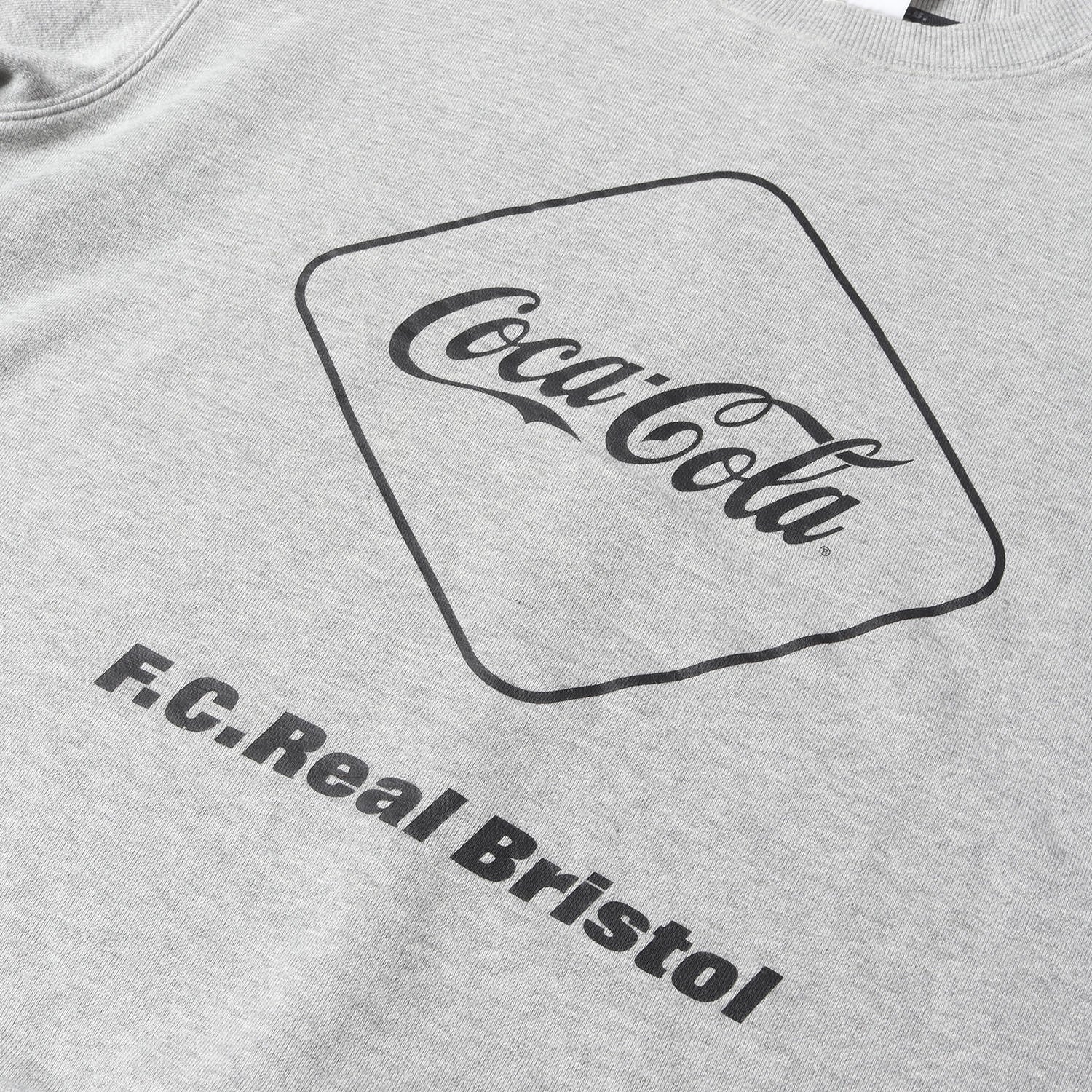 F.C.R.B COCA-COLA EMBLEM CREWNECK SWEAT F.C.R.B. COCA-COLA EMBLEM 