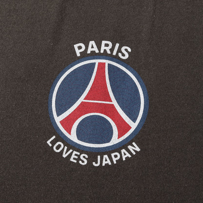 23SS フェード加工 パッチワーク転写プリント Tシャツ