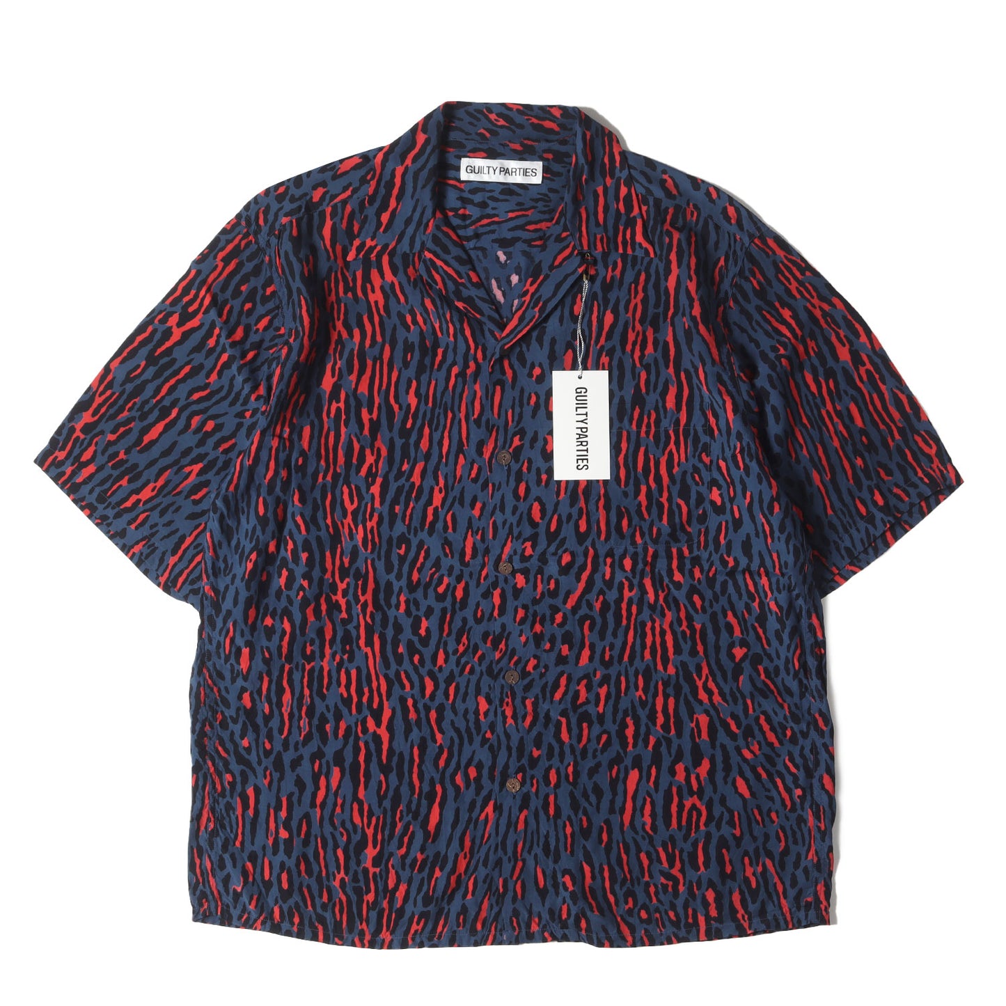 24AW レオパード柄 ハワイアンシャツ / アロハシャツ(LEOPARD HAWAIIAN SHIRT)