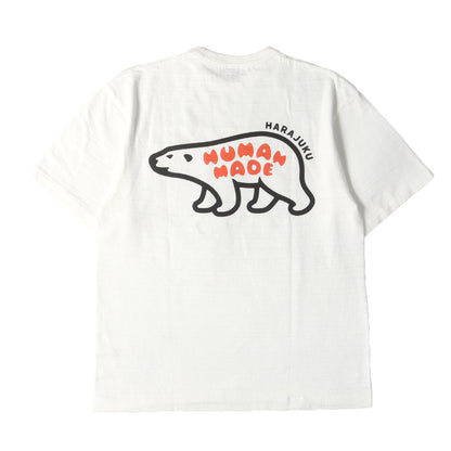 23AW シロクマ クルーネック ポケット Tシャツ
