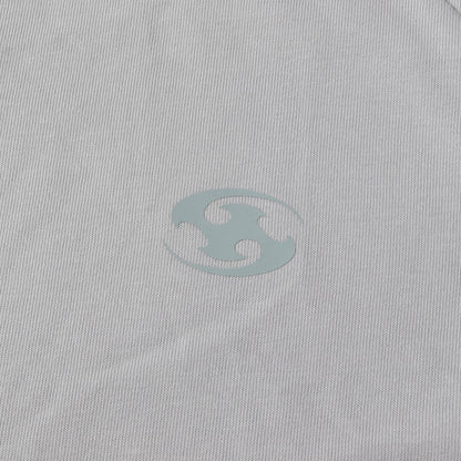 24SS メッシュコンビ ストレッチ クルーネック Tシャツ