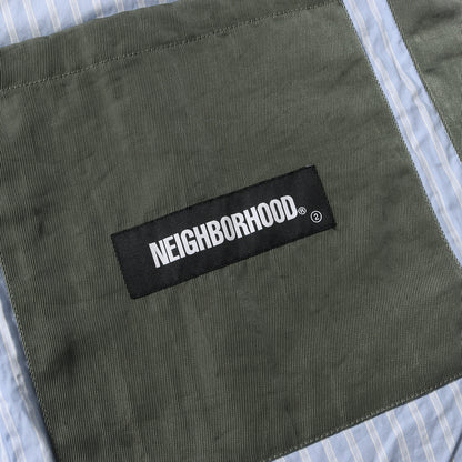 21SS ヘビーナイロン スナップボタン ジャケット(SPLIT / N-JKT)