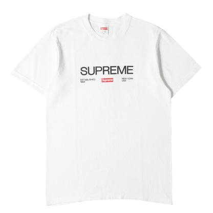 21AW ブランドロゴ クルーネック Tシャツ(Est. 1994 Tee)
