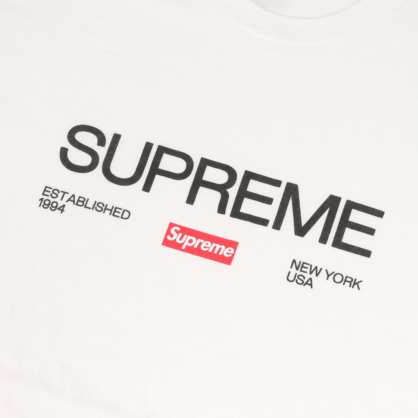 21AW ブランドロゴ クルーネック Tシャツ(Est. 1994 Tee)
