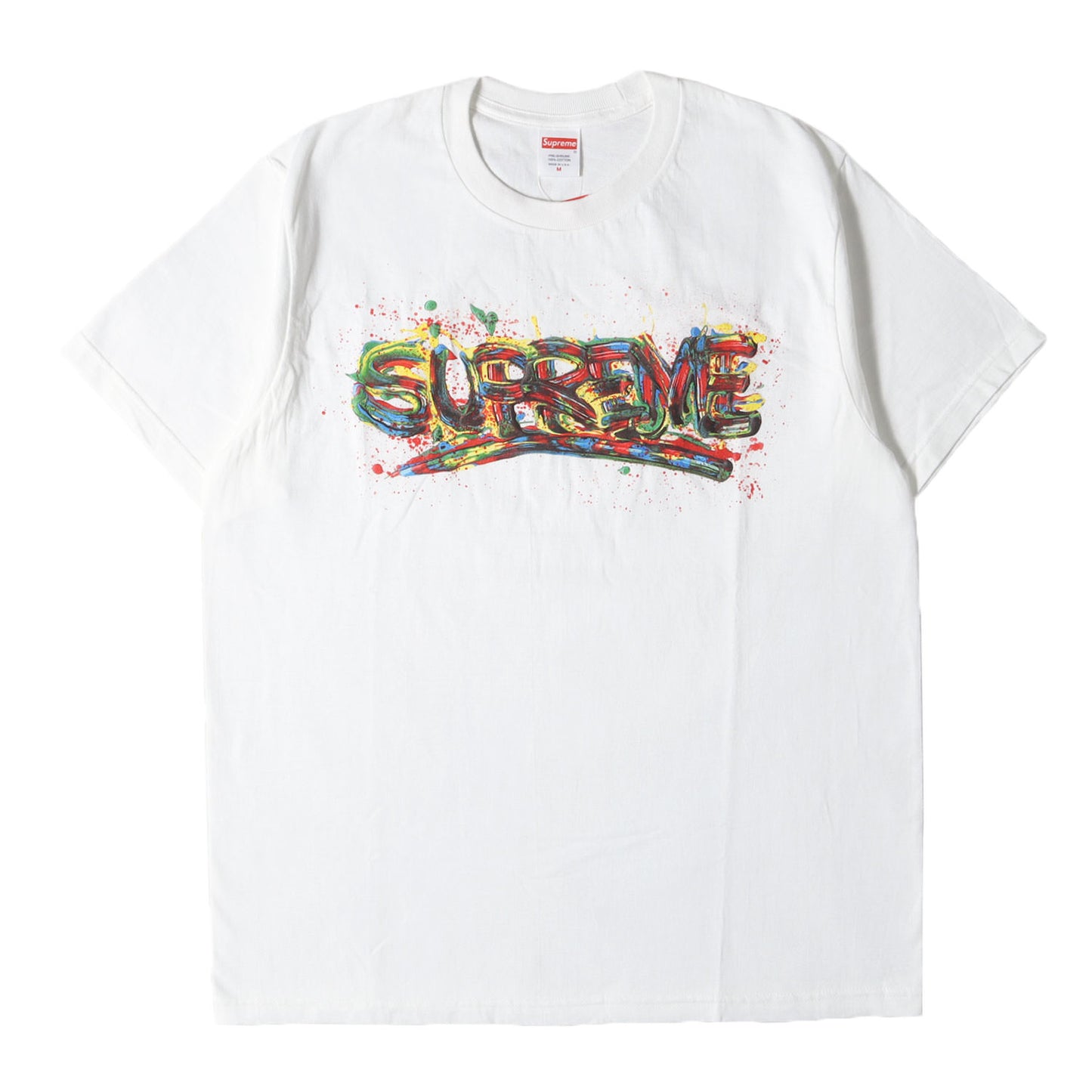 20SS ペイントロゴ クルーネック Tシャツ(Paint Logo Tee)
