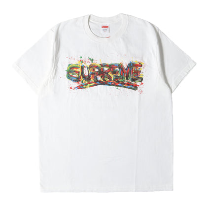 20SS ペイントロゴ クルーネック Tシャツ(Paint Logo Tee)