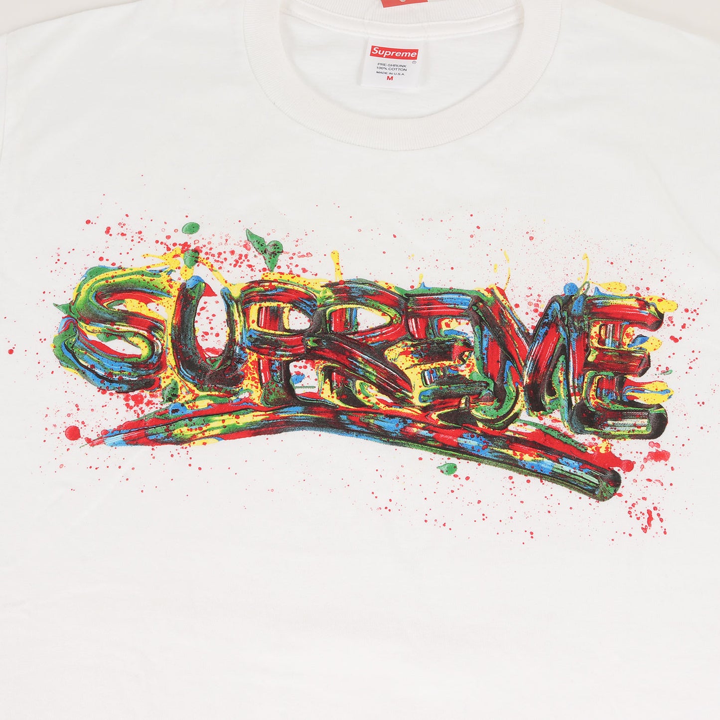 20SS ペイントロゴ クルーネック Tシャツ(Paint Logo Tee)