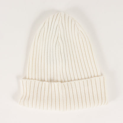 オーバーダイ加工 コットンニット ビーニー(Overdyed Beanie)