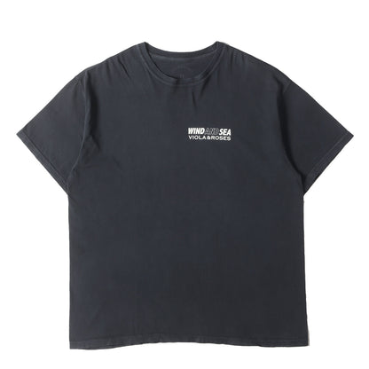 20AW ×VIOLA & ROSES クルーネック Tシャツ