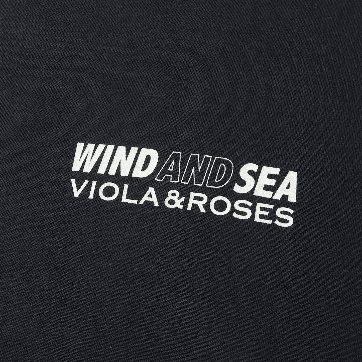 20AW ×VIOLA & ROSES クルーネック Tシャツ