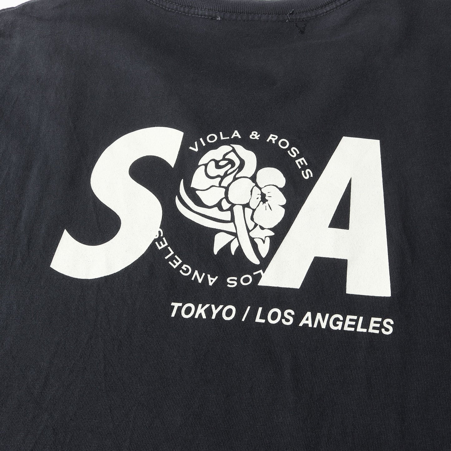 20AW ×VIOLA & ROSES クルーネック Tシャツ