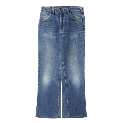 70s 200-0341 ブーツカット デニムパンツ(濃紺)