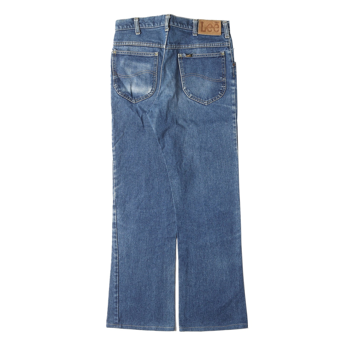 70s 200-0341 ブーツカット デニムパンツ(濃紺)