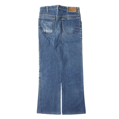 70s 200-0341 ブーツカット デニムパンツ(濃紺)