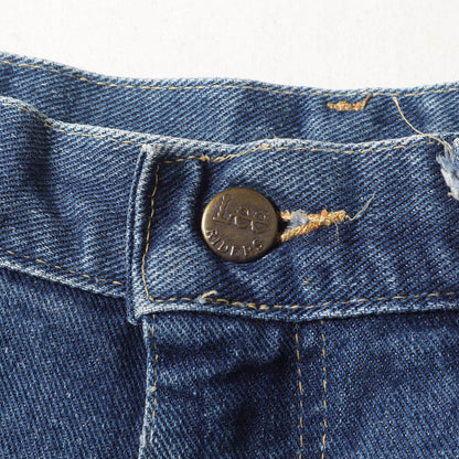 70s 200-0341 ブーツカット デニムパンツ(濃紺)