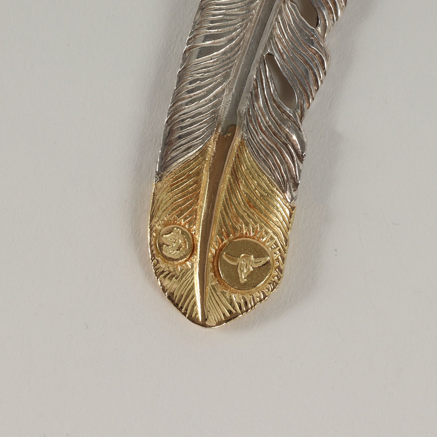 K18先金 フェザー トップ