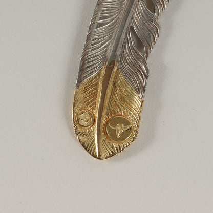 K18先金 フェザー トップ