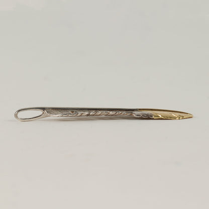 K18先金 フェザー トップ