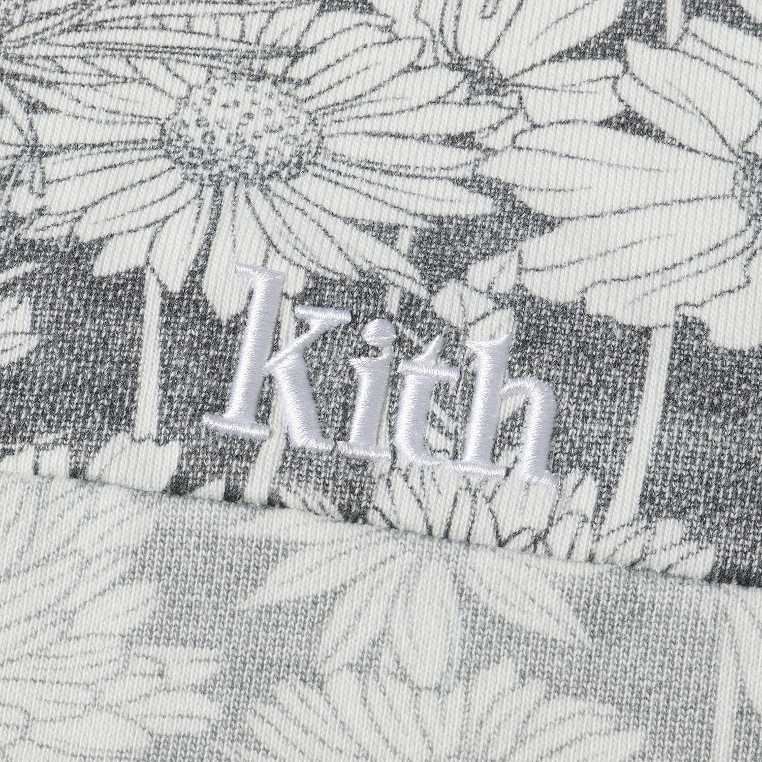 KITH NYC (キス ニューヨークシティー) 21SS フローラル柄 切替し ハーフボタン スウェット パーカー(Aster Floral  Williams IV Pullover) - ブランド古着の通販・買取 | BEEGLE by Boo-Bee