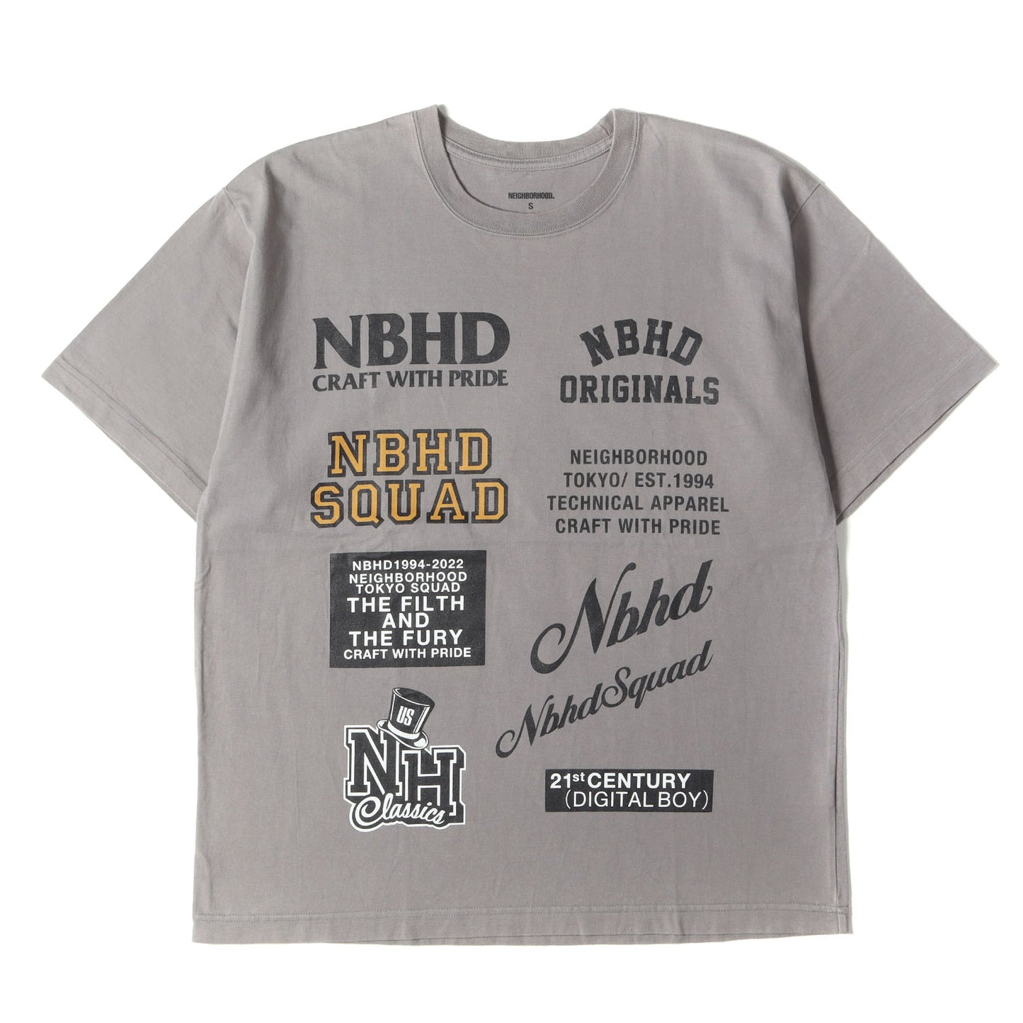 22SS マルチロゴ クルーネック Tシャツ
