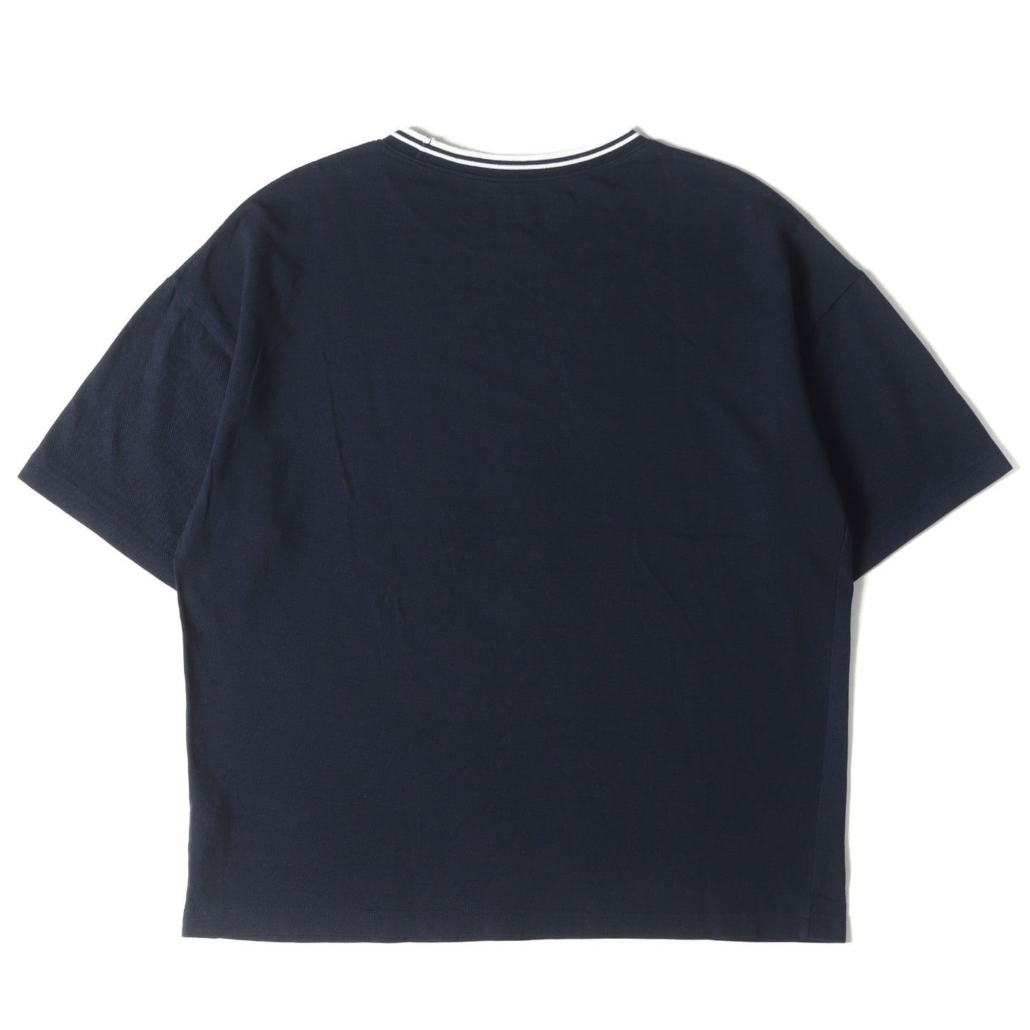 24SS ブランドロゴ 鹿の子 Tシャツ