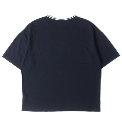 24SS ブランドロゴ 鹿の子 Tシャツ