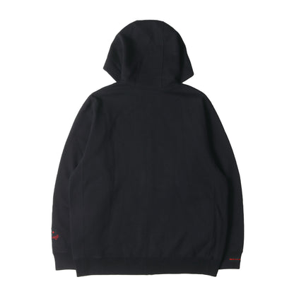 00s ×DJ MURO グッチカラーロゴ フルジップ スウェット パーカー