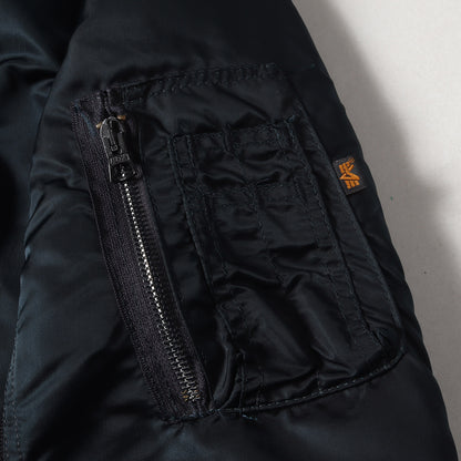 00s ×ELECTRIC COTTAGE ×F.C.Real Bristol ×ALPHA 袖ニット カスタム MA-1 フライトジャケット(2000年モデル)