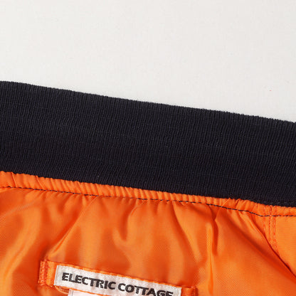 00s ×ELECTRIC COTTAGE ×F.C.Real Bristol ×ALPHA 袖ニット カスタム MA-1 フライトジャケット(2000年モデル)