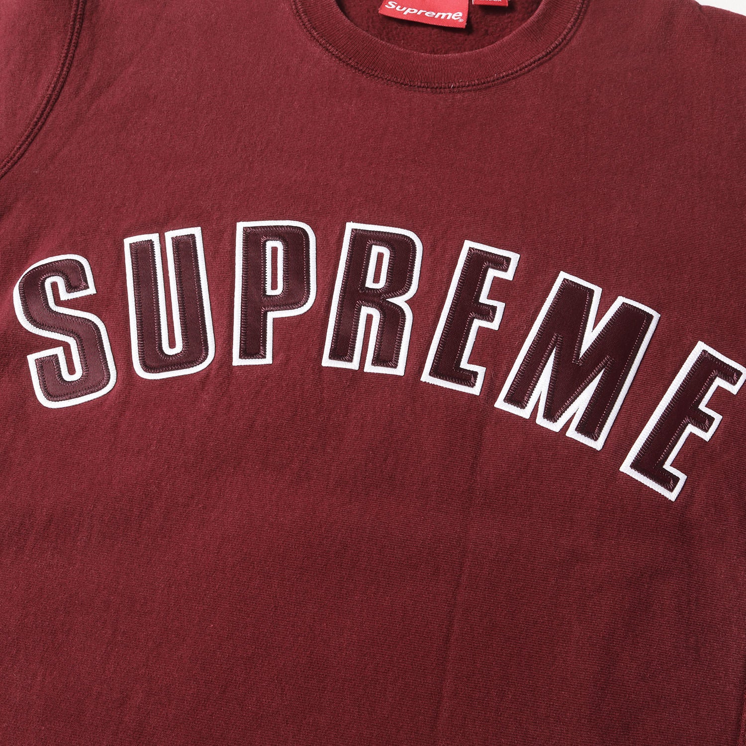 Supreme (シュプリーム) アーチロゴ クルーネック スウェット(Arc Logo 