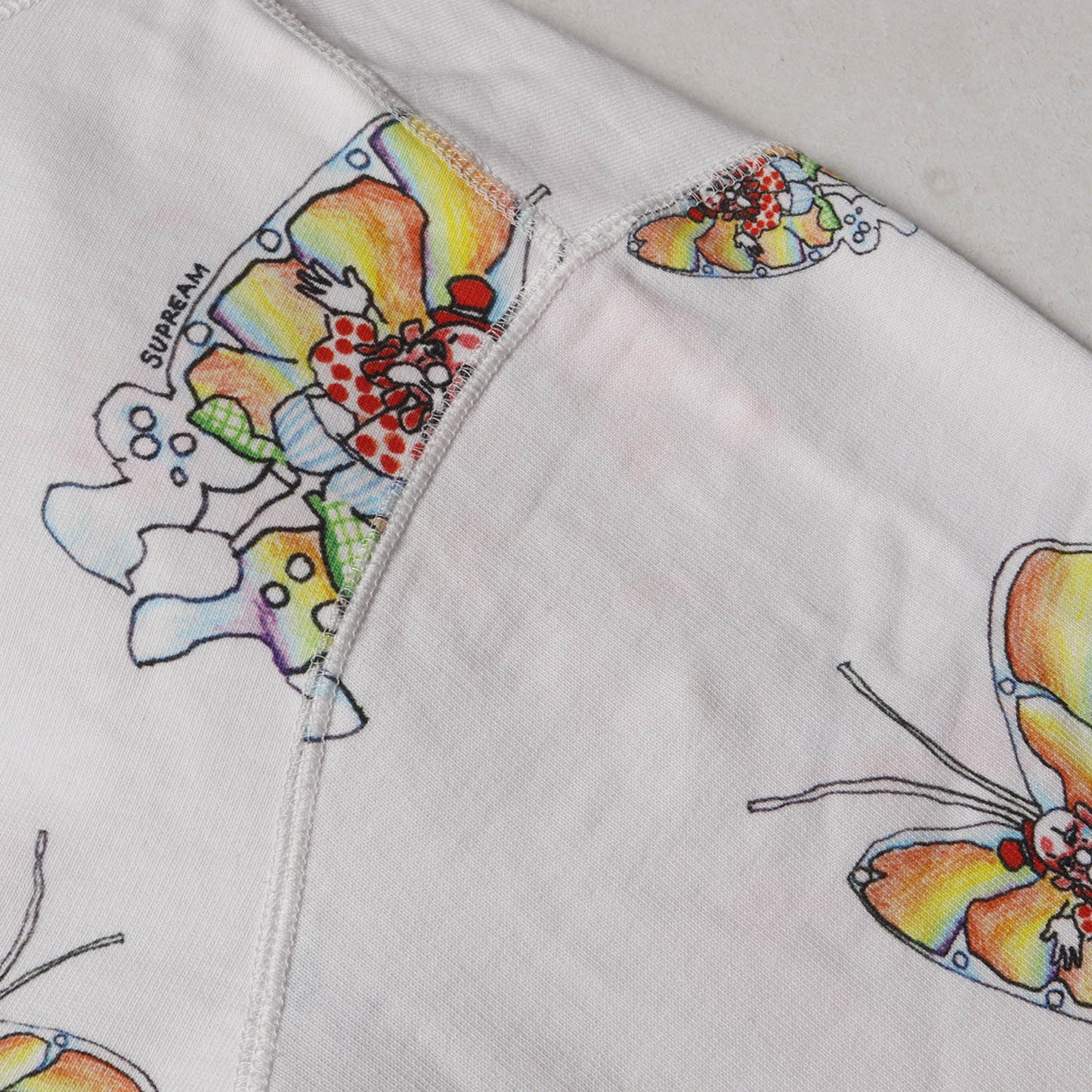 16SS ゴンズ バタフライ柄 スウェット パーカー(Gonz Butterfly Hooded Sweatshirt)