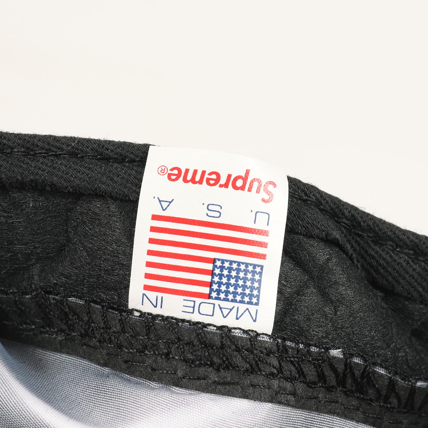 リップス柄 BOXロゴ キャンプキャップ(Ripple Camp Cap)