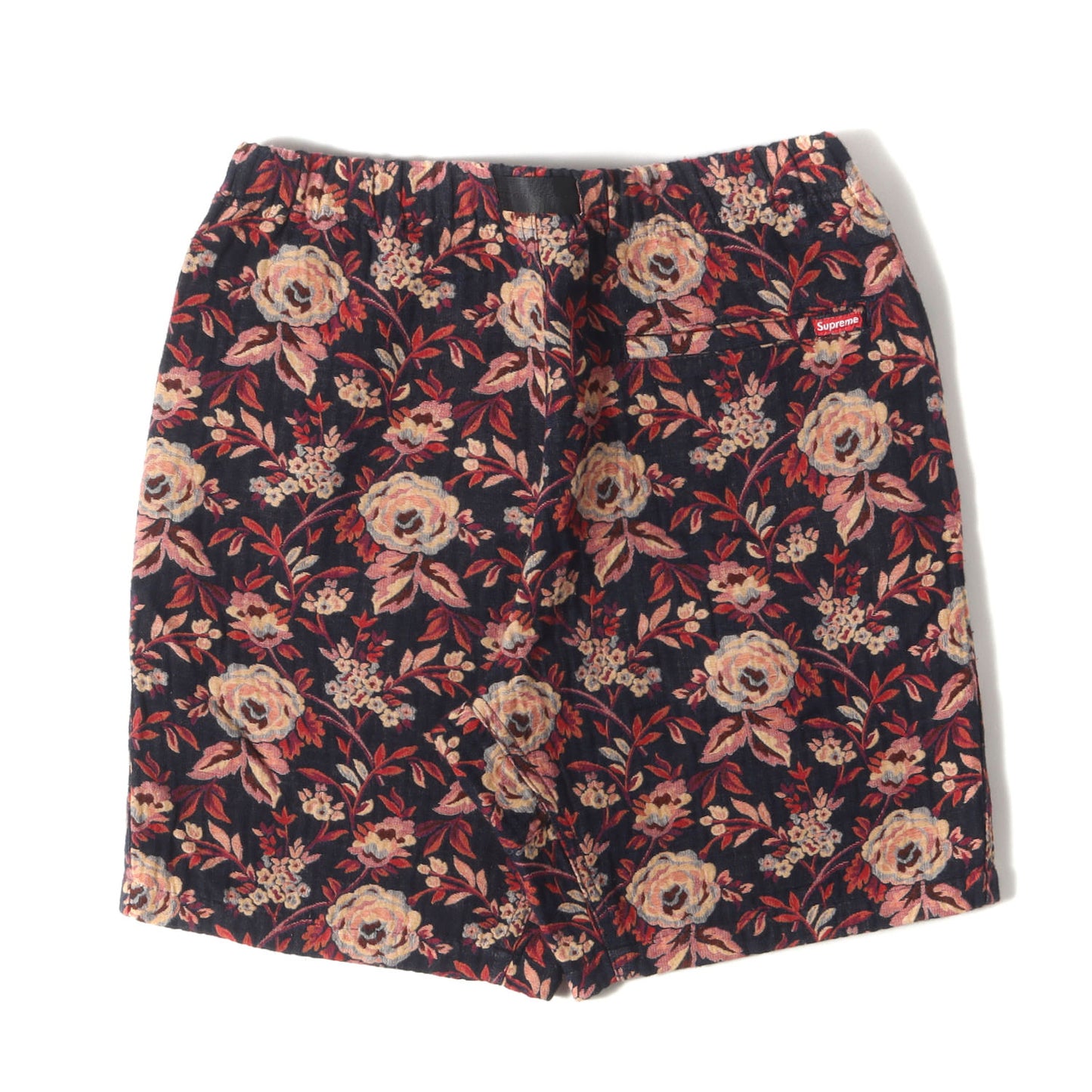 ジャガードフラワー柄 クライミング ショーツ(Jacquard Flowers Belted Short)