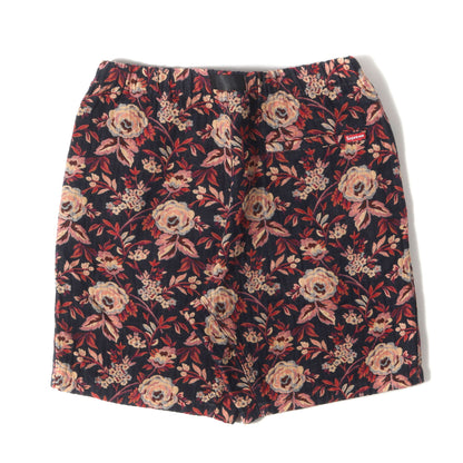 ジャガードフラワー柄 クライミング ショーツ(Jacquard Flowers Belted Short)