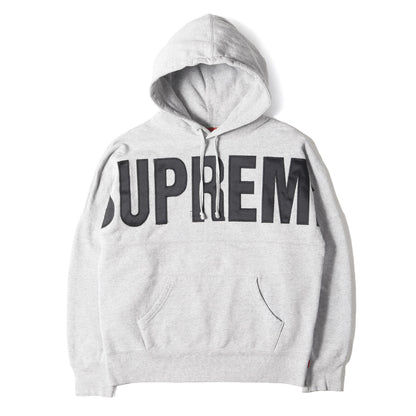 Supreme (シュプリーム) ビッグ アップリケロゴ スウェット パーカー 