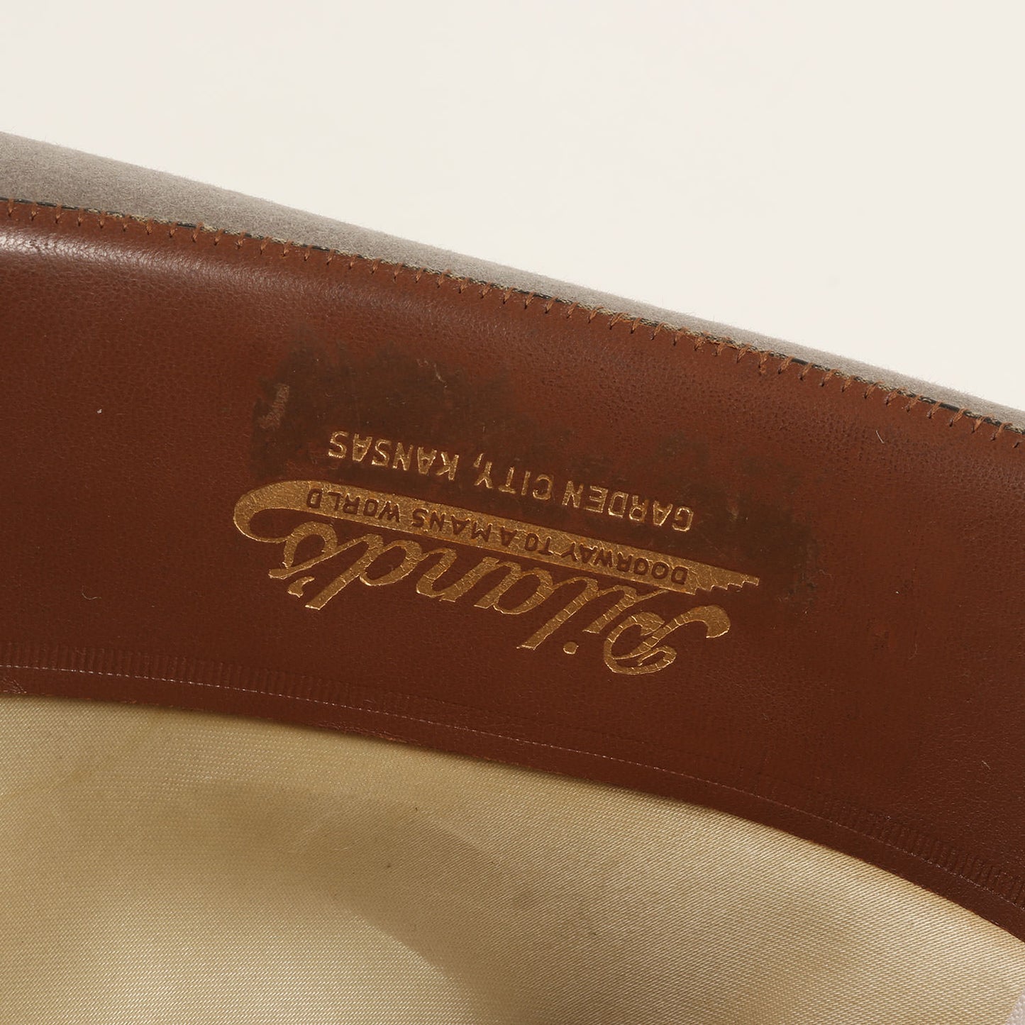 50～60s RESISTOL ウールフェルト フェドラハット