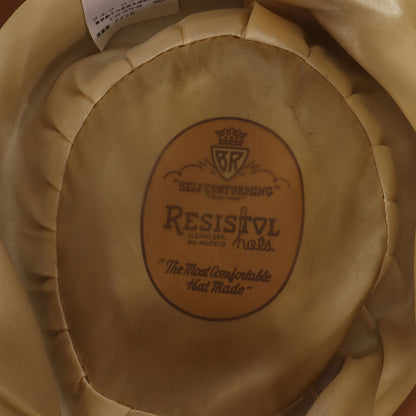50～60s RESISTOL ウールフェルト フェドラハット