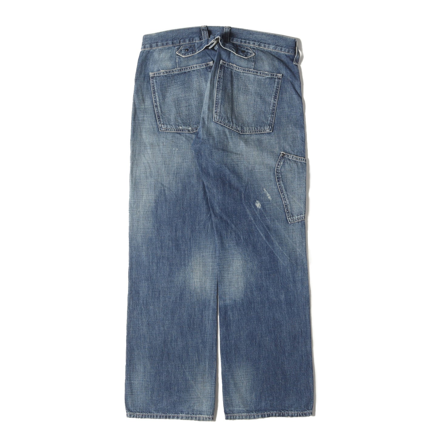 U.S.ARMY M-35 ヴィンテージ加工 バックルバック付き デニムパンツ(WORKMANS BOZEMAN)