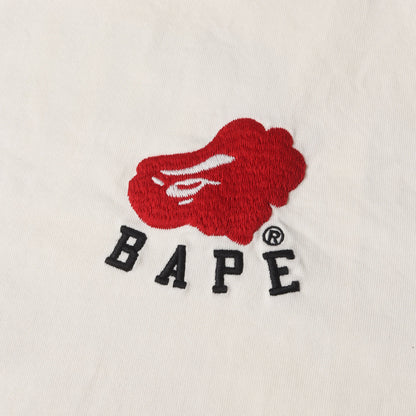 猿顔 グラフィック刺繍 ヘビー Tシャツ