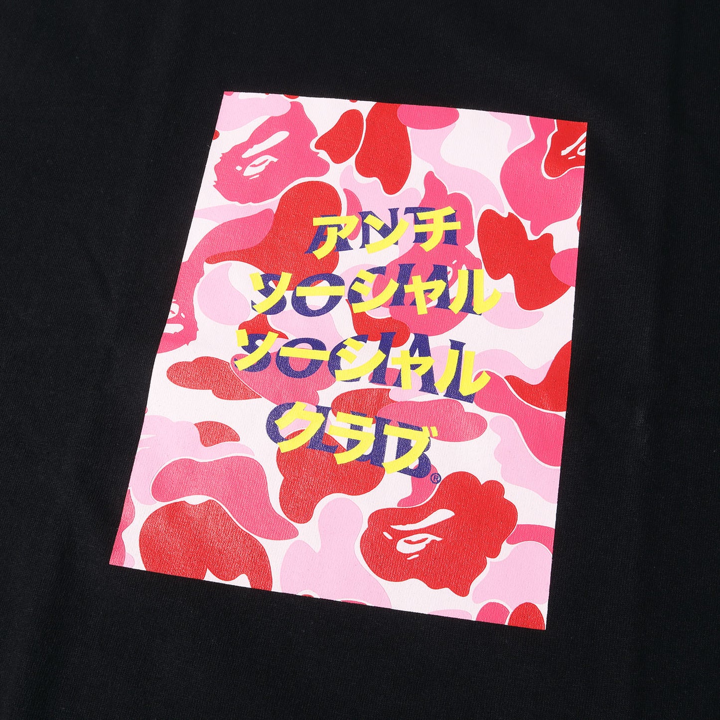 ×Anti Social Social Club ABCカモ カタカナロゴ Tシャツ