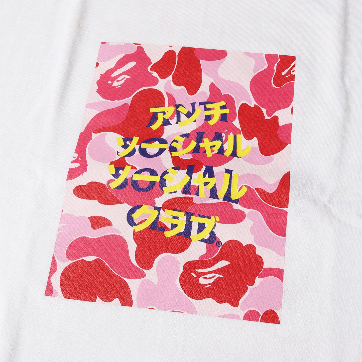 ×Anti Social Social Club ABCカモ カタカナロゴ Tシャツ