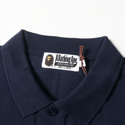 22AW ×PAGANI 袖ABCカモ ストレッチ鹿の子 ポロシャツ(POLO)