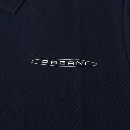 22AW ×PAGANI 袖ABCカモ ストレッチ鹿の子 ポロシャツ(POLO)