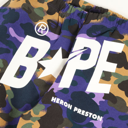 22SS ×HERON PRESTON STAプリント 猿迷彩 スウェットパンツ