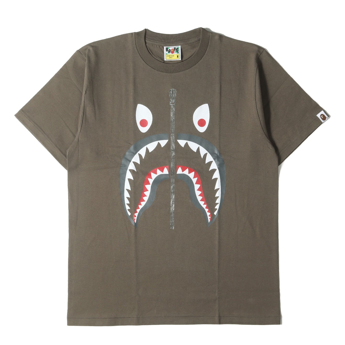 シャーク フェイス プリント Tシャツ