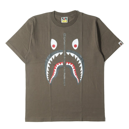 シャーク フェイス プリント Tシャツ